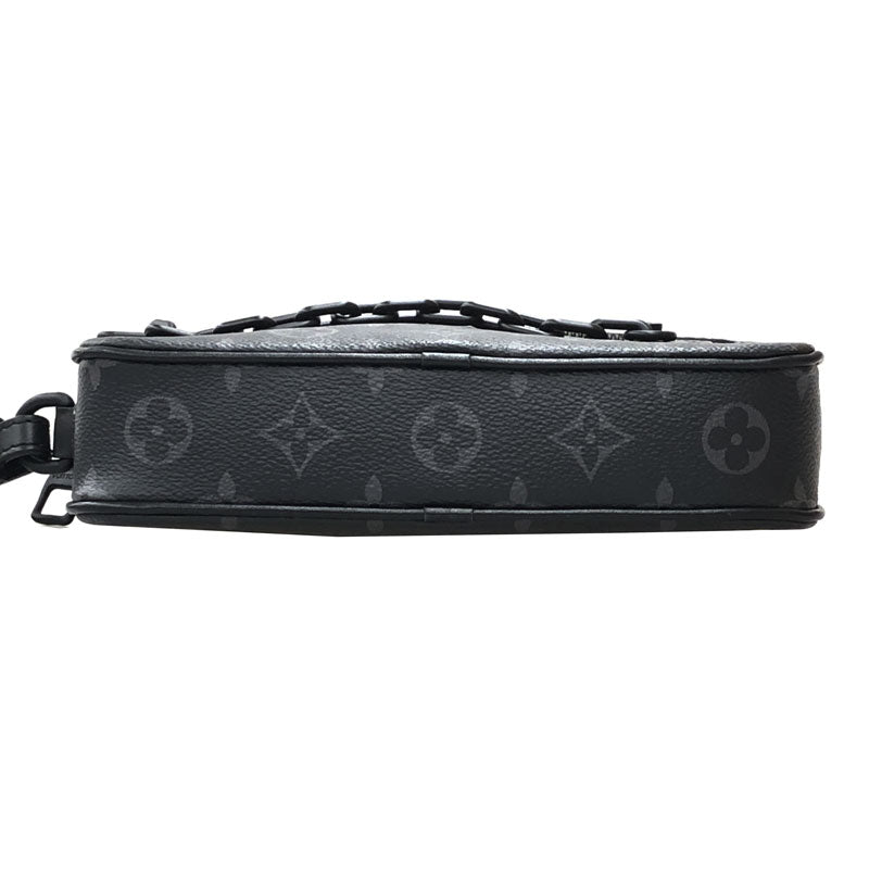 Louis Vuitton Monogram Eclipse Pochette Volga Virgil Abloh Clutch Bag