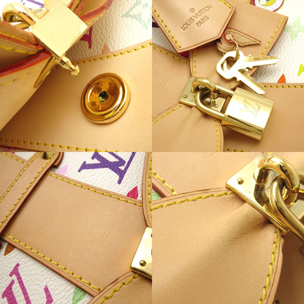 Louis Vuitton Multicolor Sac Retro GM Bron White