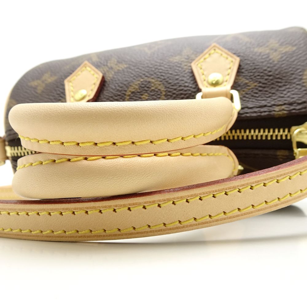 Louis Vuitton monogram Speedy Brown Mini Shoulderbag