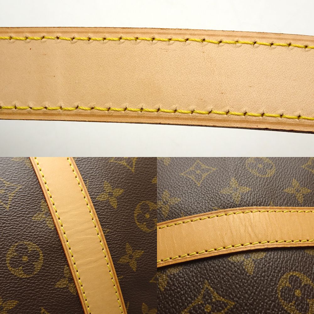 Louis Vuitton Monogram Keepall Bandouliere 60 Brown Boston Bag