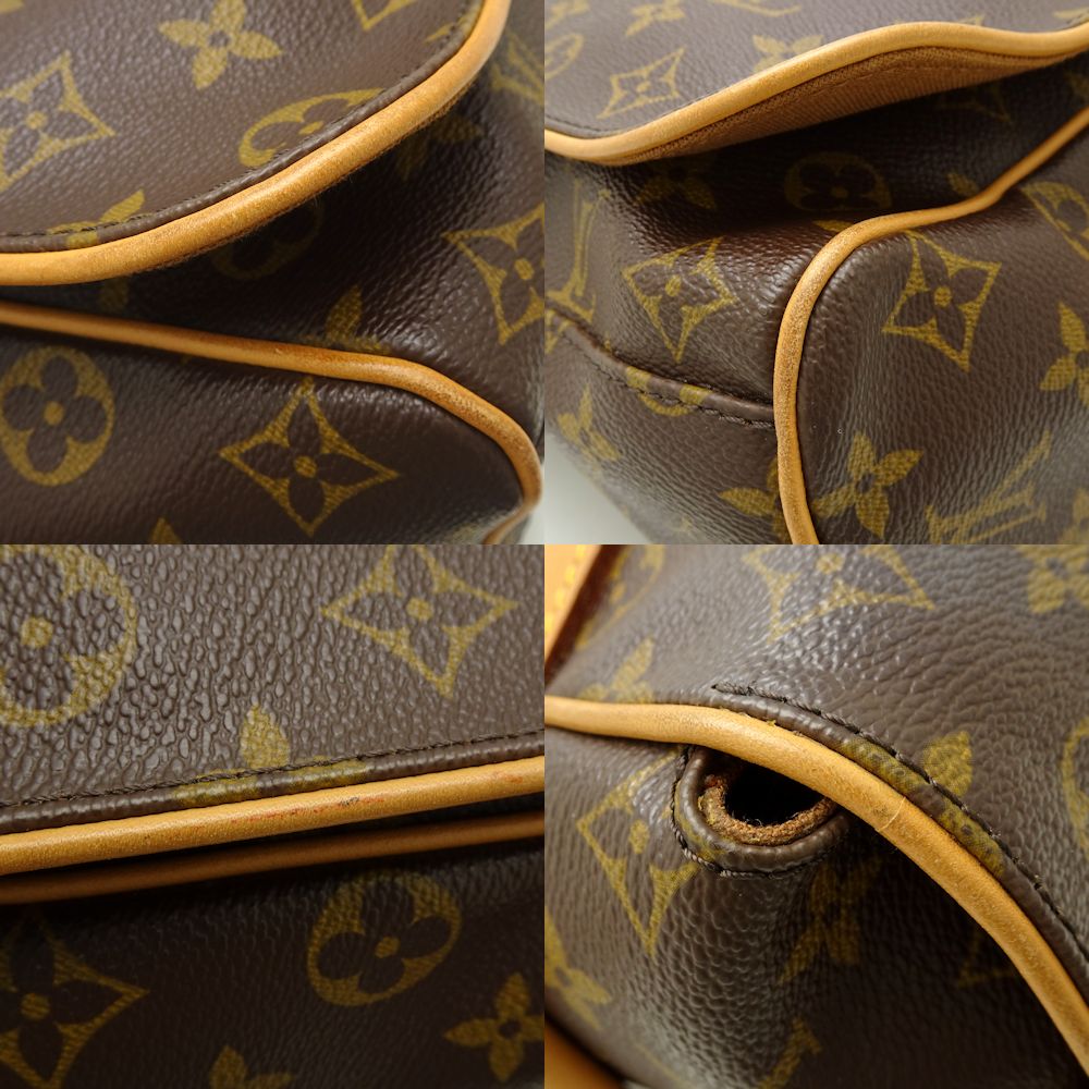 Louis Vuitton Monogram Abbess Brown Messenger Bag Crossbody