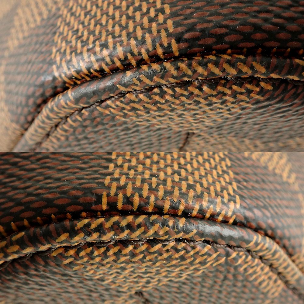Louis Vuitton Damier Sienna PM Ebene 2WAY Bag Brown