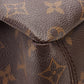 Louis Vuitton Pallas Monogram Shoulder Bag Noir Black