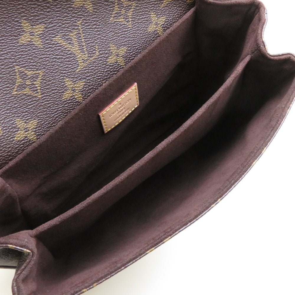 Louis Vuitton Pochette Metis MM Crossbody Shoulder Bag Monogram Brown