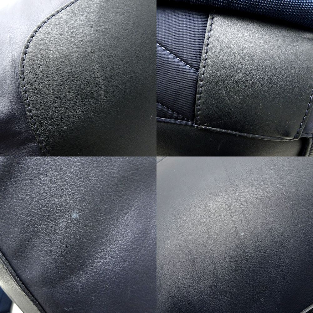 Louis Vuitton Pulse V Line Navy Leather Nylon