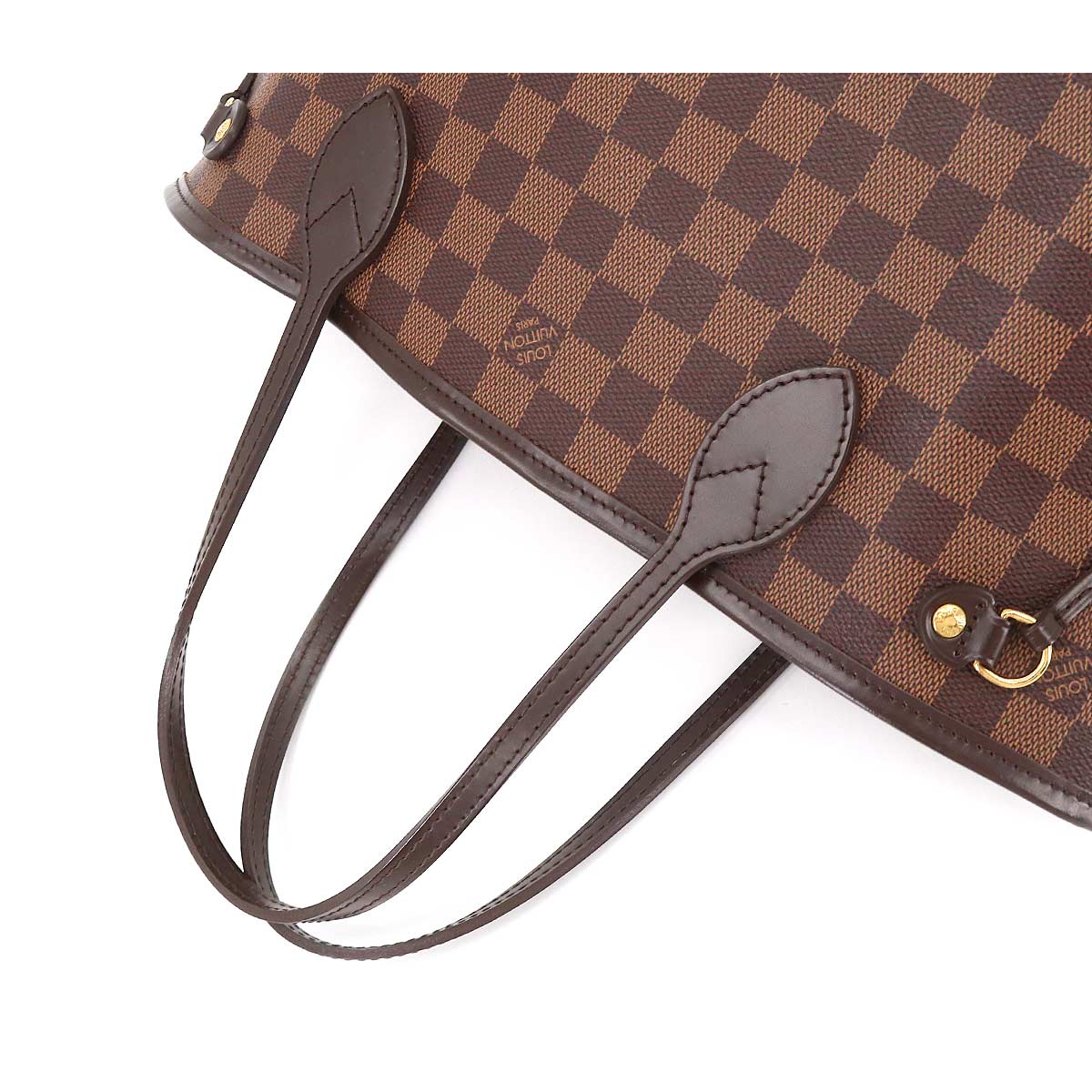 Louis Vuitton Damier Neverfull PM Tote Bag Ebene
