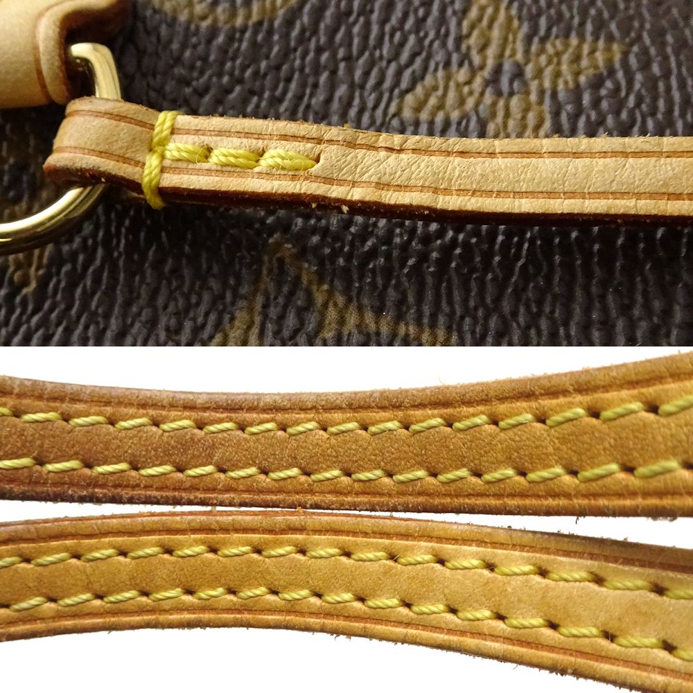 Louis Vuitton Monogram Neverfull MM Brown Tote Bag