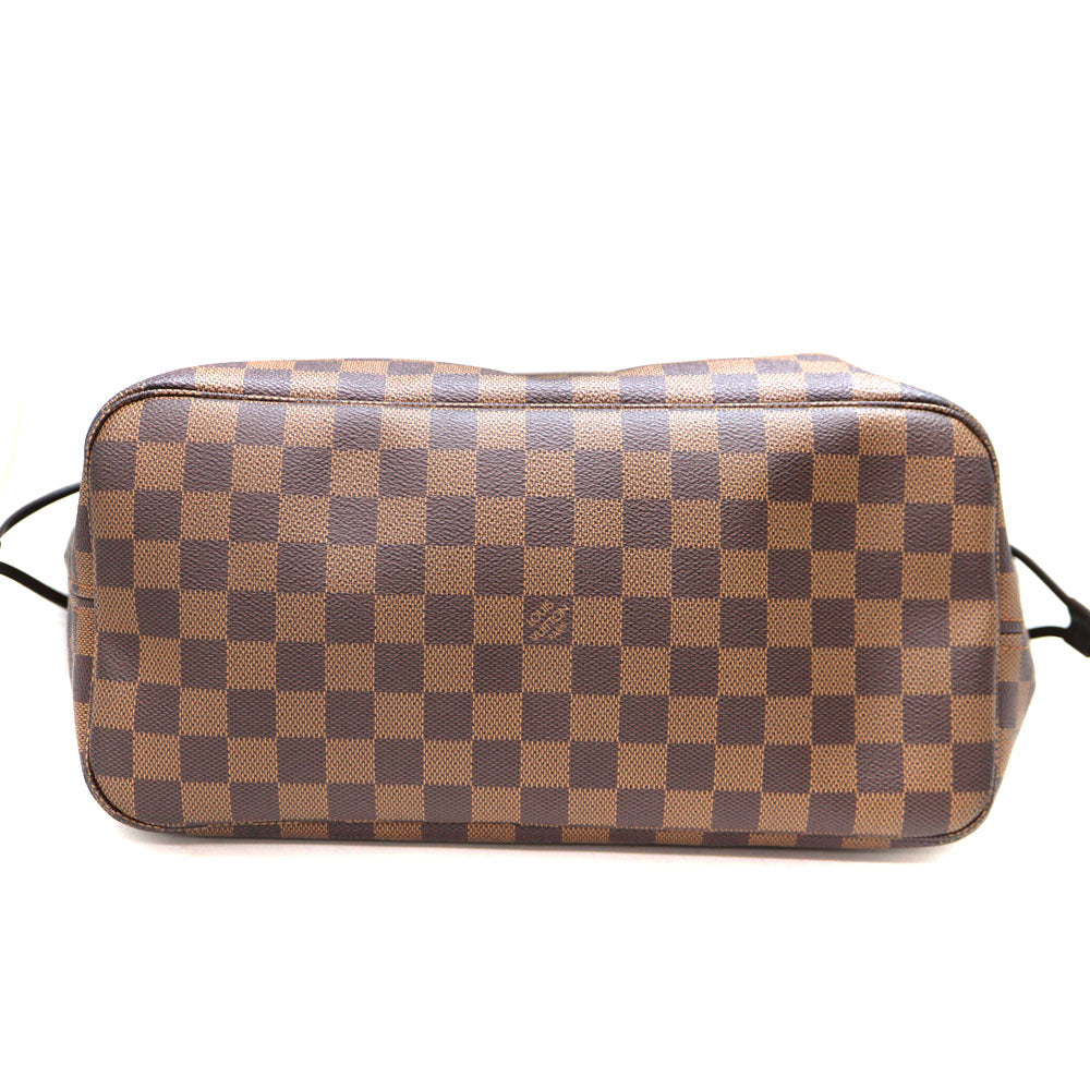 Louis Vuitton Neverfull MM Tote Bag Damier Canvas Ebene