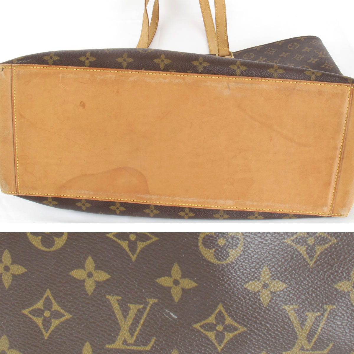 Louis Vuitton Cavalto Tote Bag Monogram Canvas