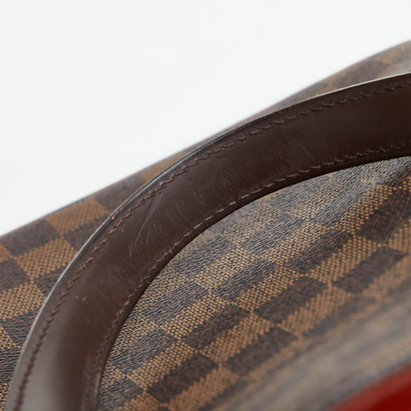 Louis Vuitton Damier Handbag Tote Bag Brown