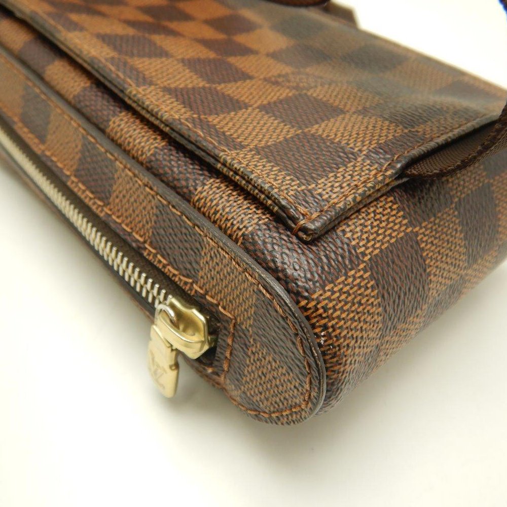 Louis Vuitton Damier Jeronimos Ebene Body Bag Brown