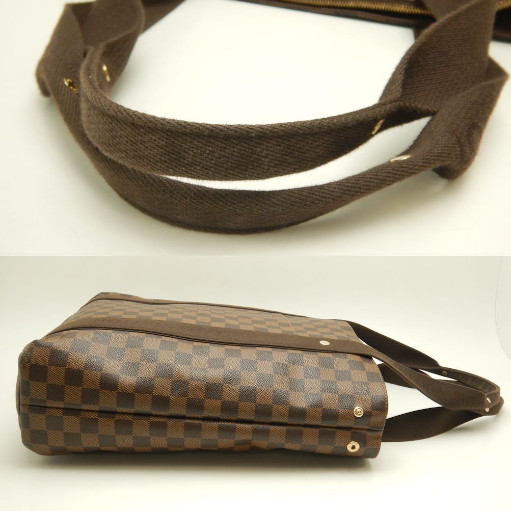 Louis Vuitton Beaubourg Damier Tote Bag Brown