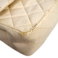 Chanel Shoulder Bag Matelasse Chain Lambskin White