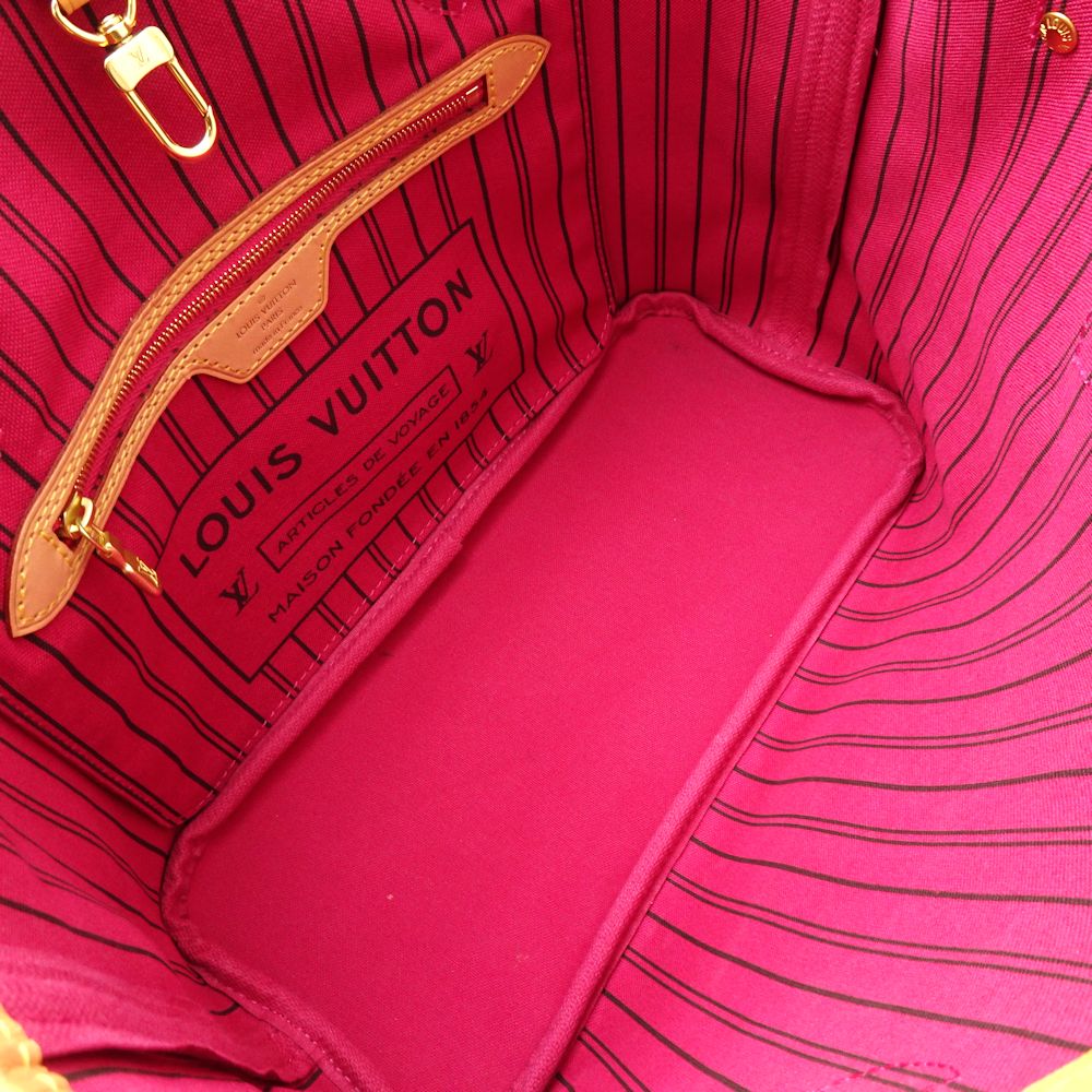 Louis Vuitton Monogram Neverfull PM Tote Bag Brown