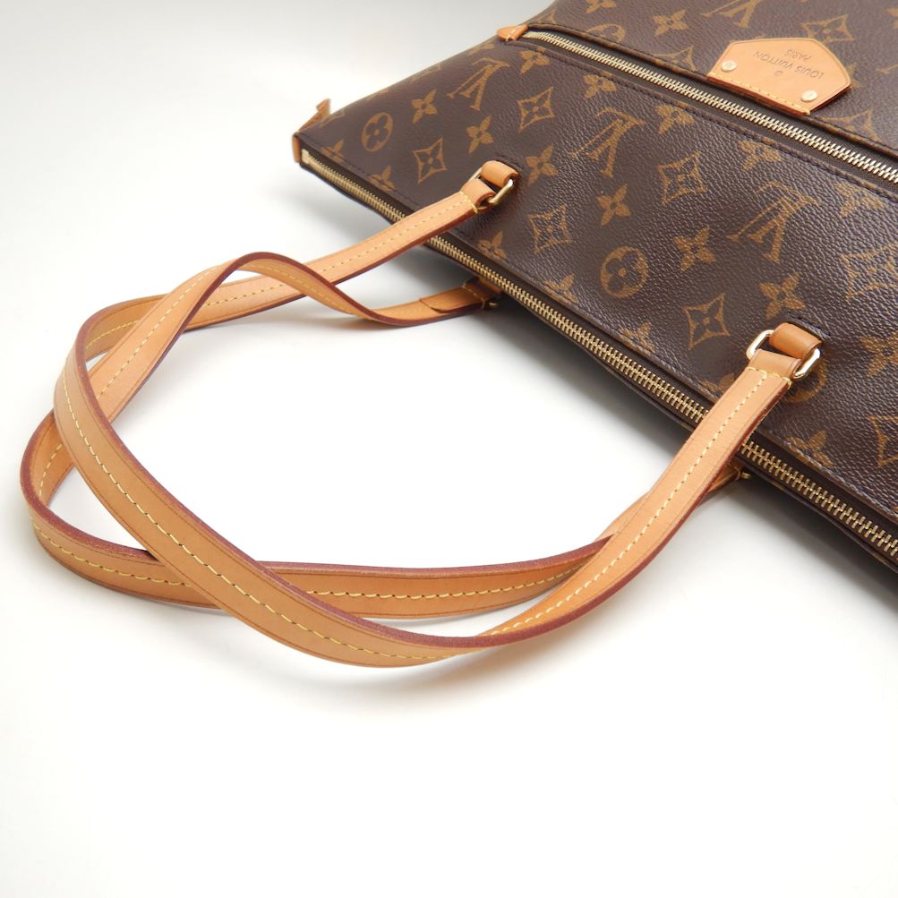 Louis Vuitton Monogram Jena MM Tote Bag Brown