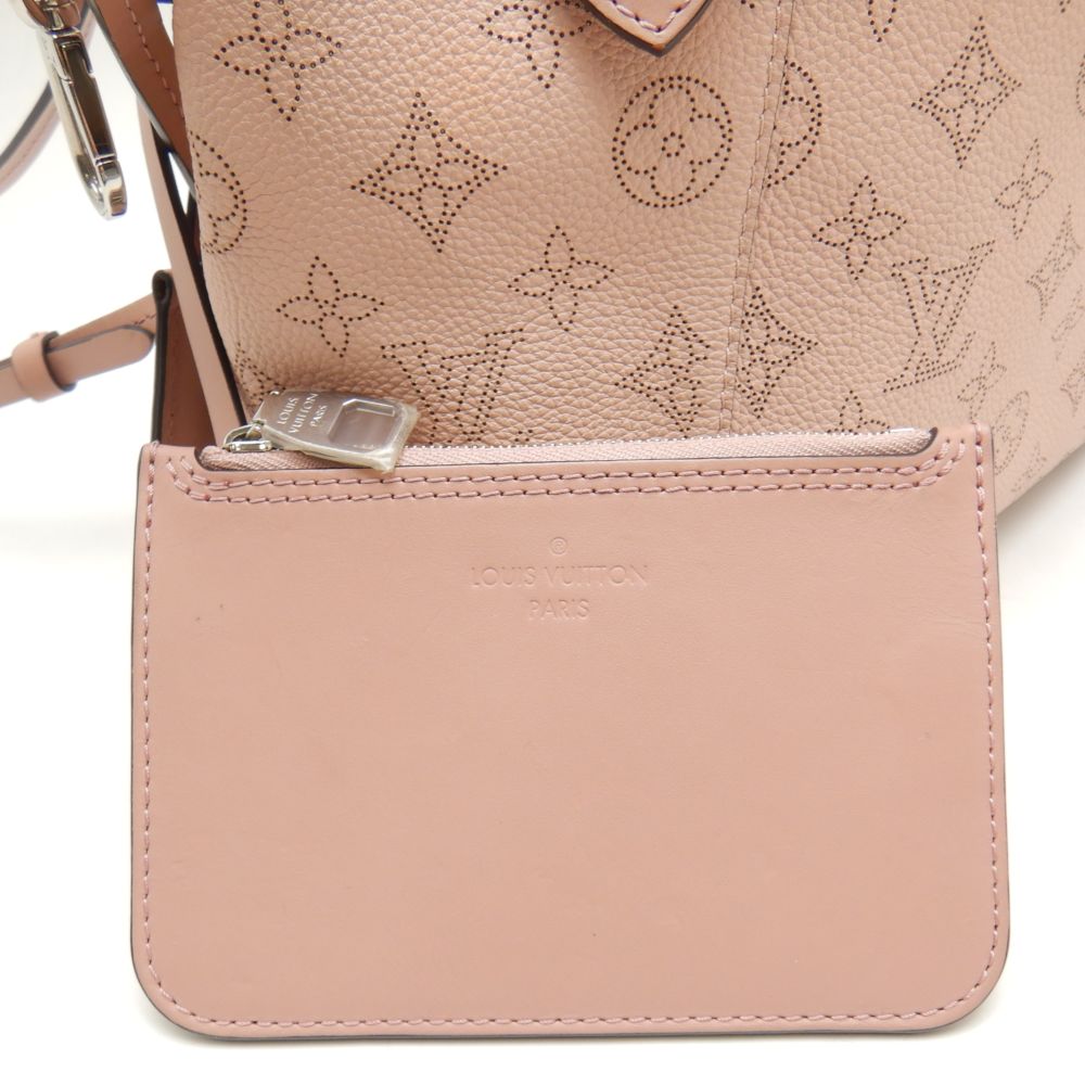 Louis Vuitton  Hina PM Handbag Mahina Magnolia Pink