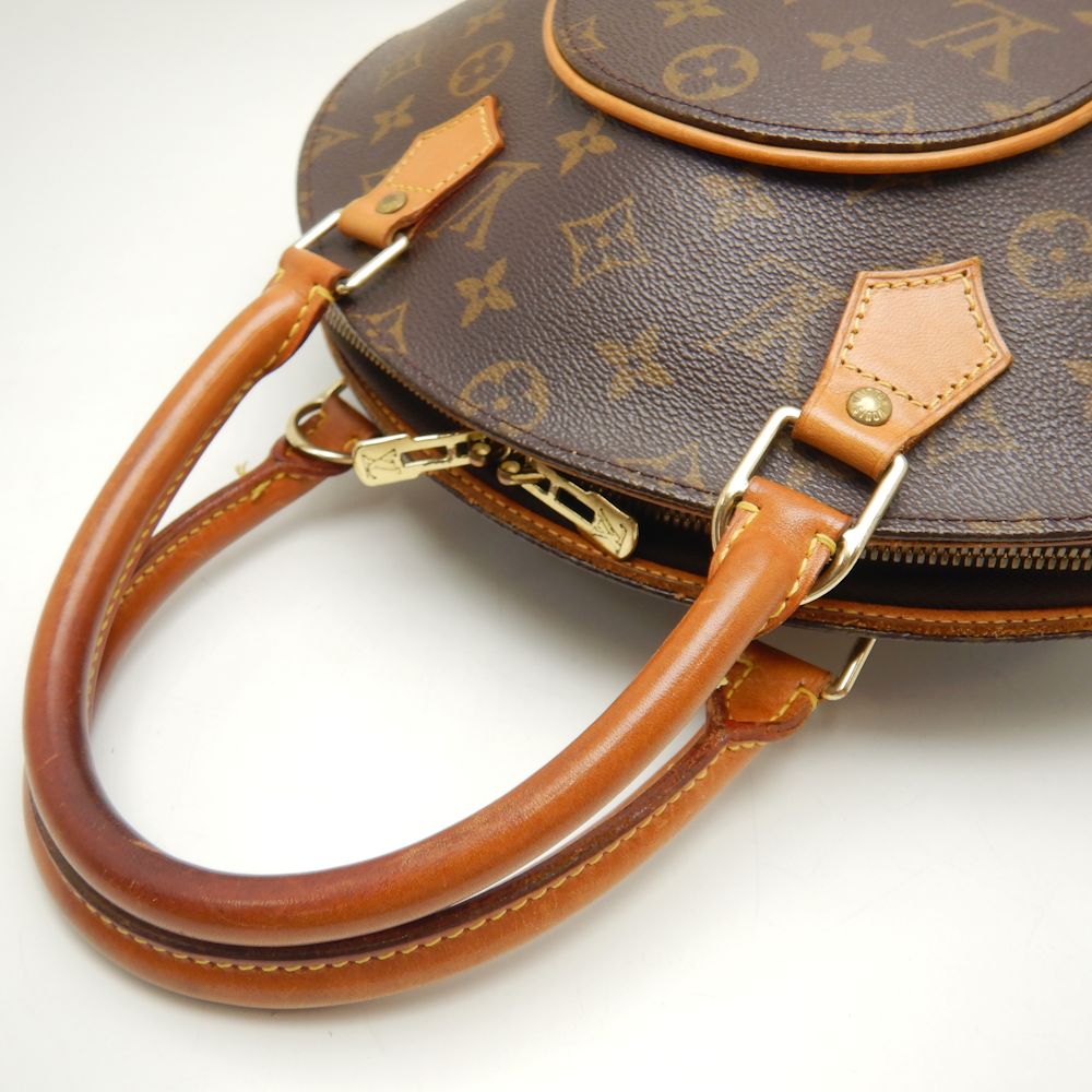 Louis Vuitton Monogram Ellipse PM Handbag Brown