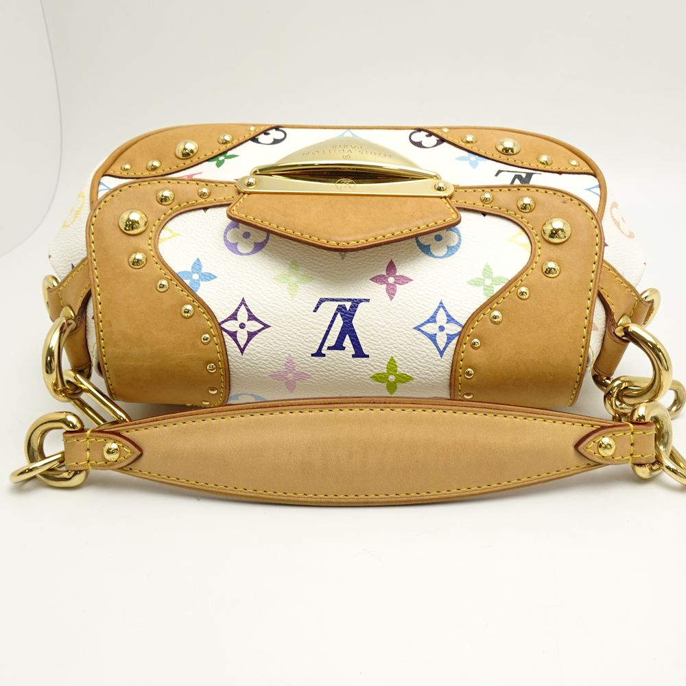 Louis Vuitton Multicolor Marilyn Handbag White