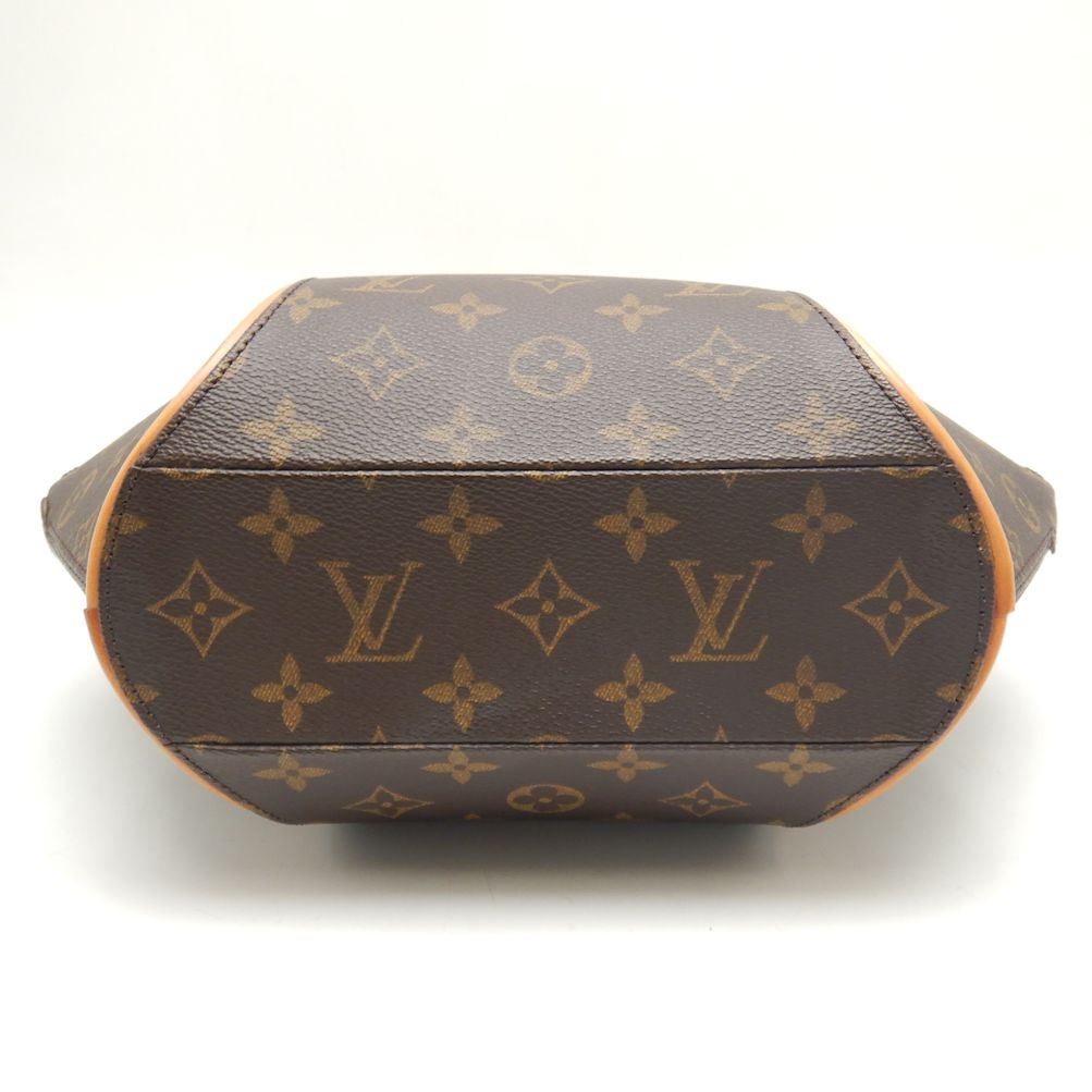Louis Vuitton Monogram Ellipse PM Handbag Brown