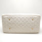 Louis Vuitton Artsy MM Shoulder Bag Emplant Neige White
