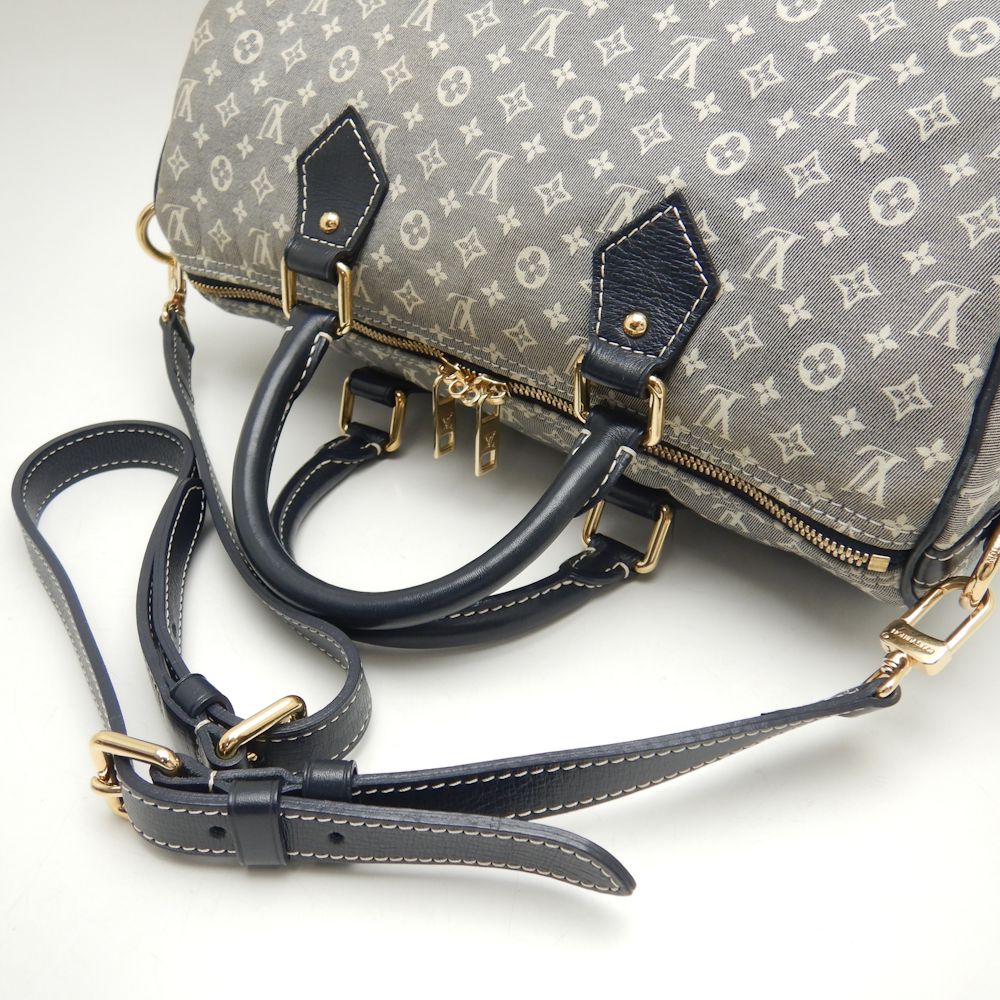 Louis Vuitton Speedy Bandouliere 30 Handbag Monogram Idile Ankle