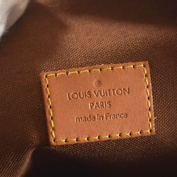 Louis Vuitton Lockit Monogram Handbag Brown