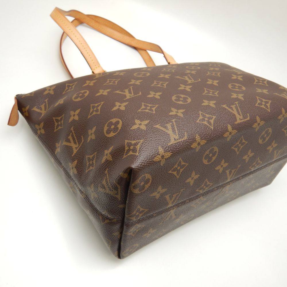 Louis Vuitton Monogram Shoulder Bag Tote Brown