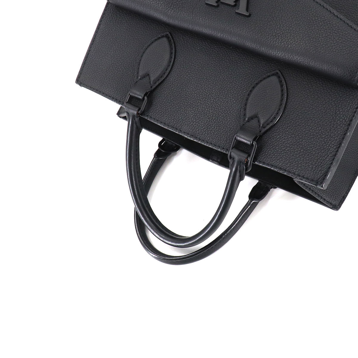 Louis Vuitton Lockme Tote PM 2 Way Shoulder Bag Leather Noir Black