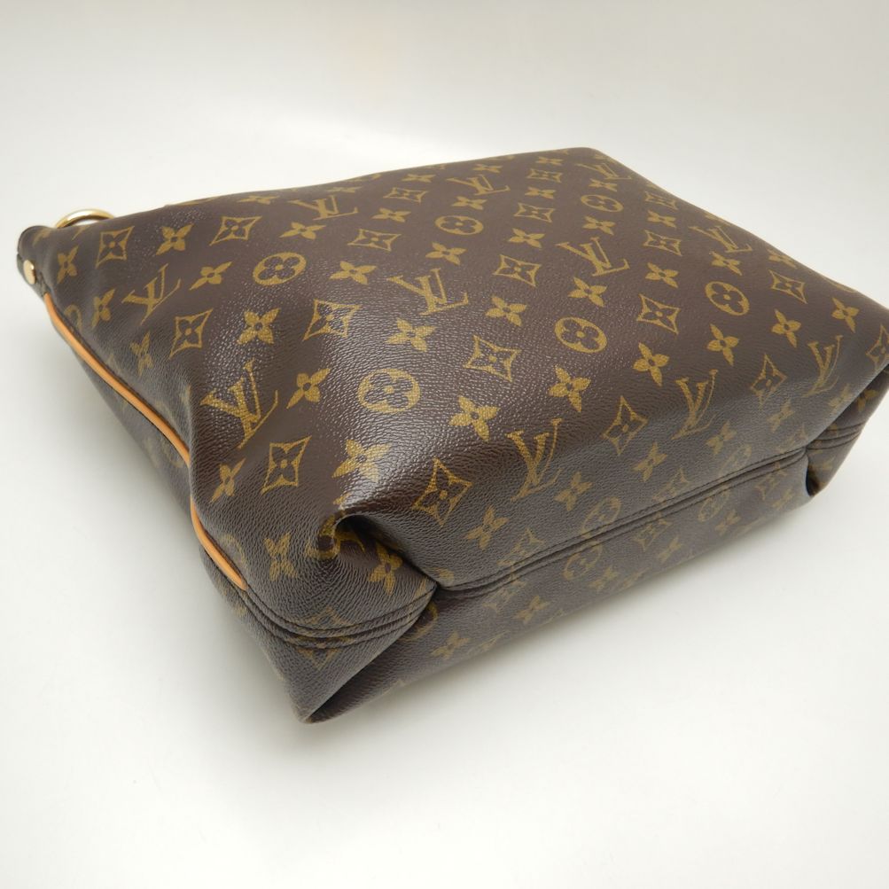 Louis Vuitton Monogram Sully PM Shoulder Bag Brown