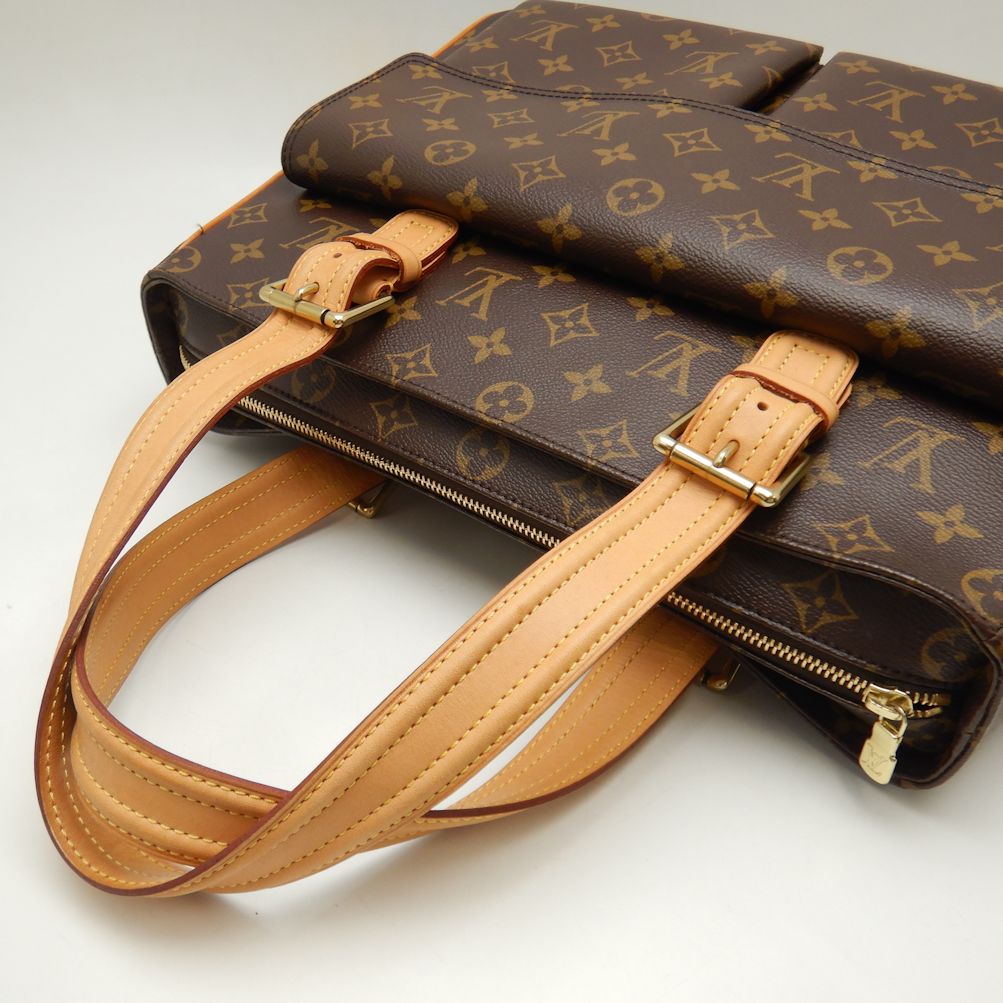 Louis Vuitton Monogram Multiple Cite Tote Bag Brown