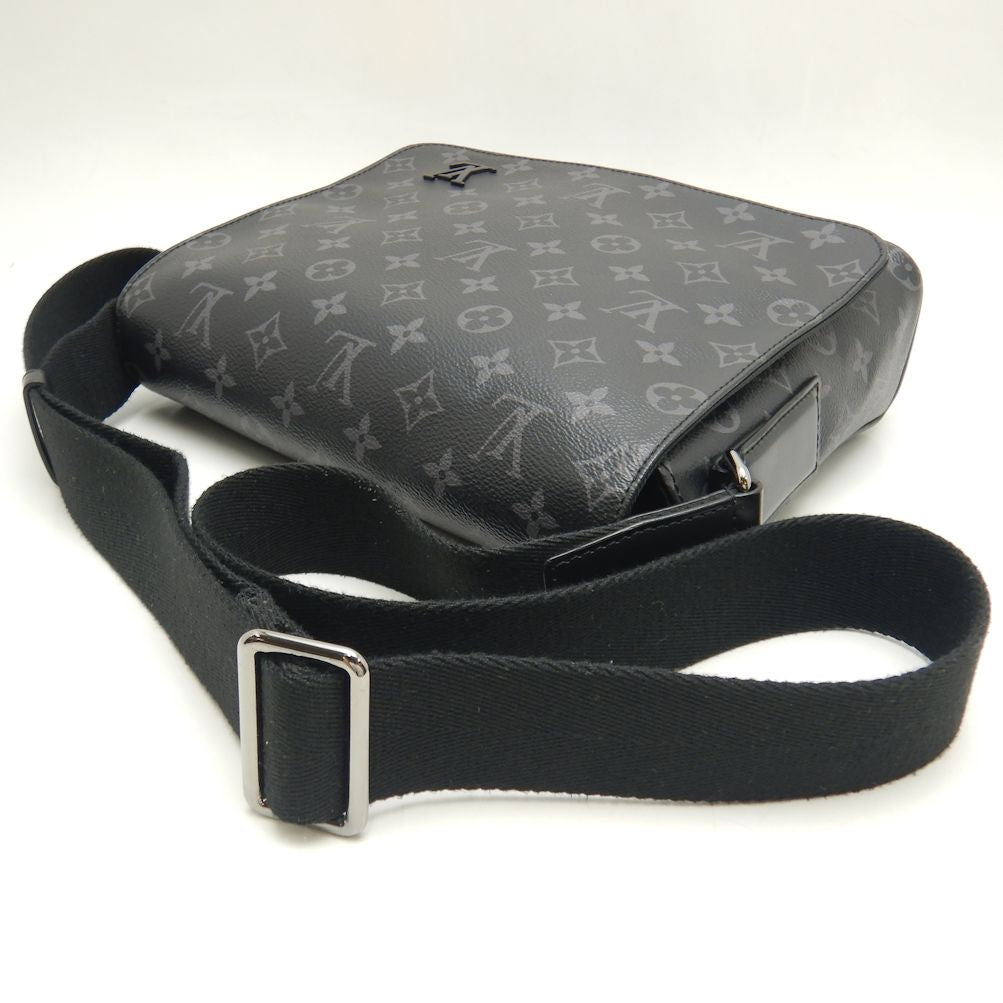 Louis Vuitton District PM Shoulder Bag Monogram Eclipse Black
