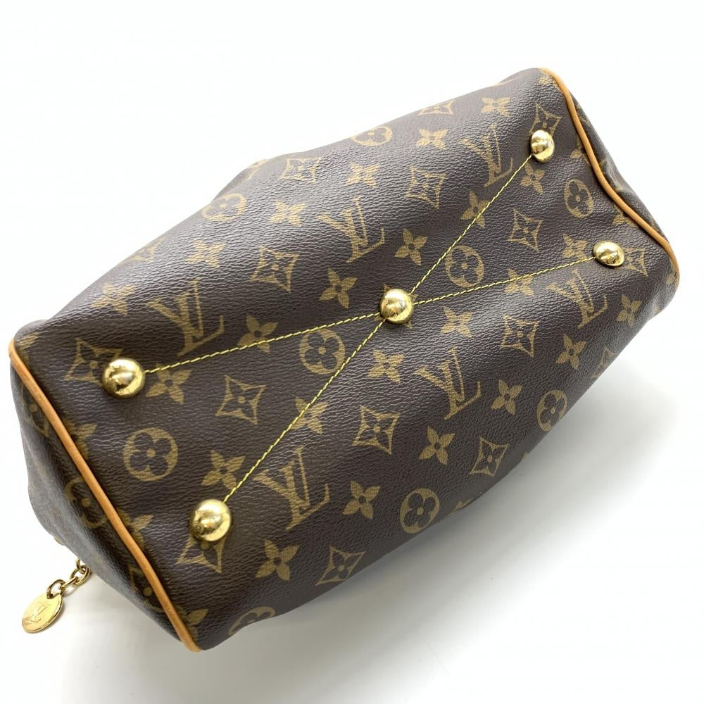 Louis Vuitton Tivoli PM Monogram Handbag Brown