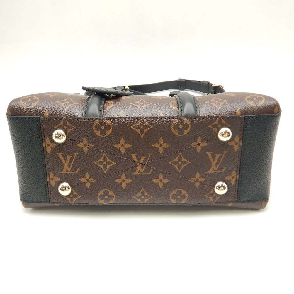 Louis Vuitton Monogram Soufflot BB Handbag Brown