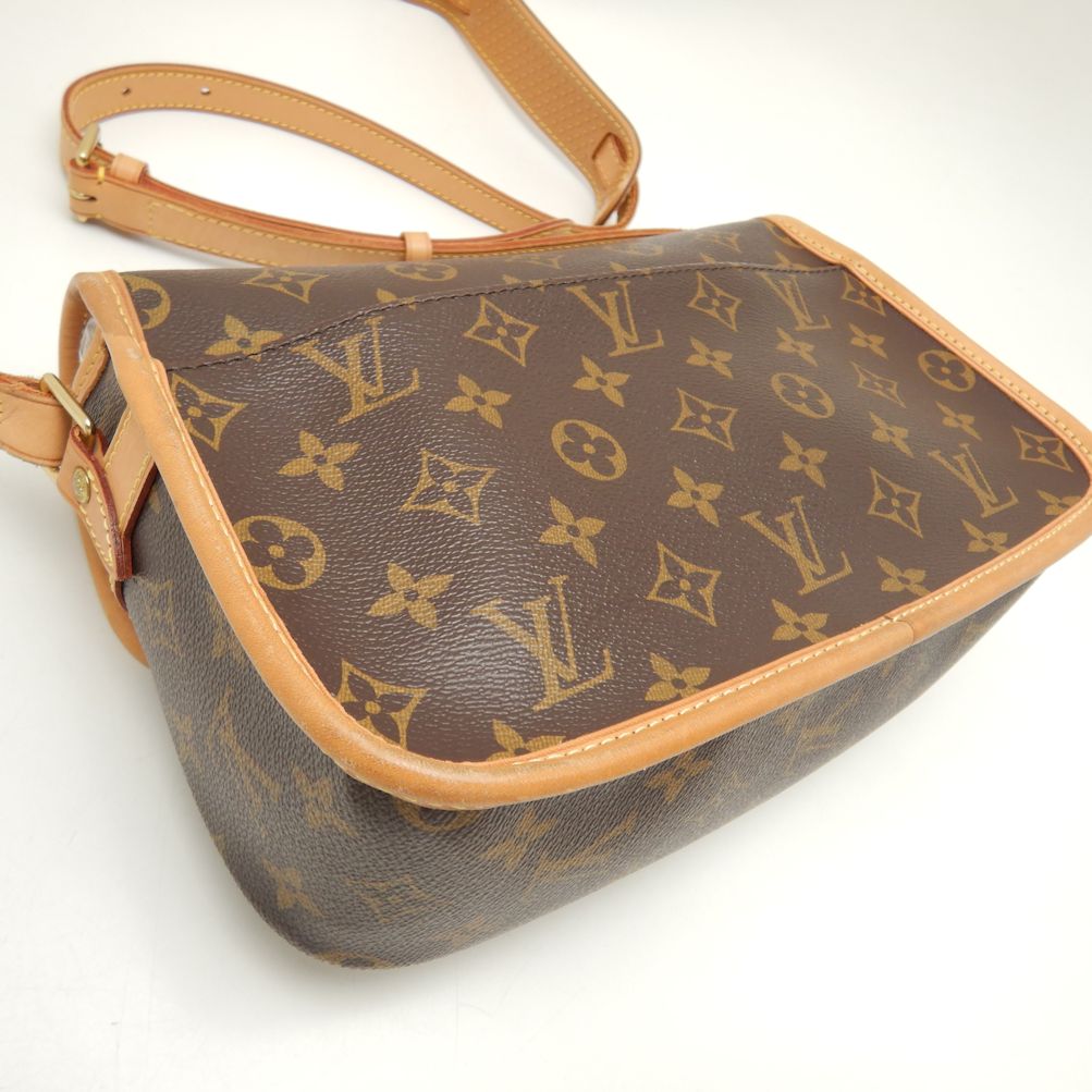 Louis Vuitton Monogram Sologne Shoulder Bag Brown