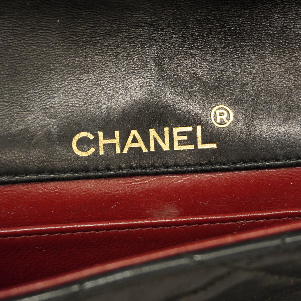 Chanel Shoulder Bag Matelasse Single Chain Lambskin Black