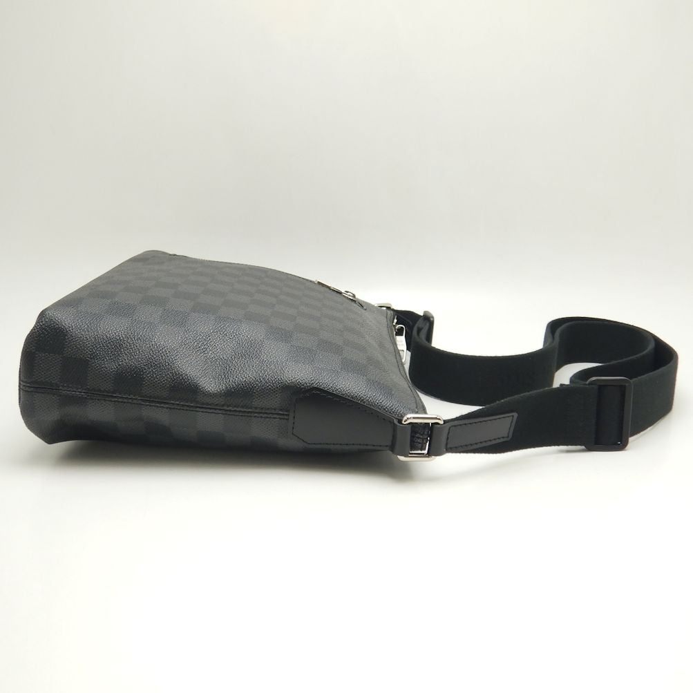 Louis Vuitton Damier Graphite Mick PM Shoulder Bag Black