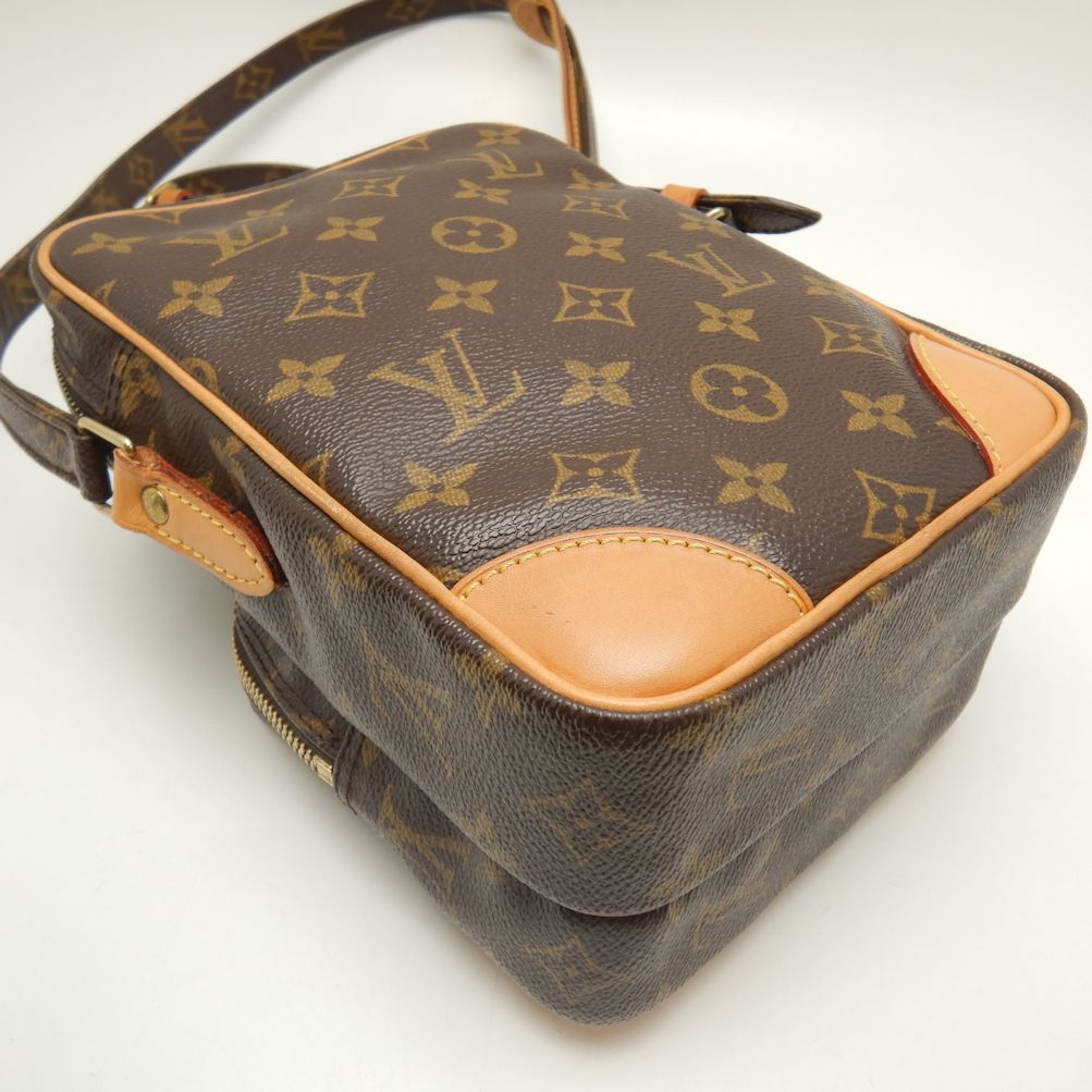 Louis Vuitton Monogram Shoulder Bag Brown