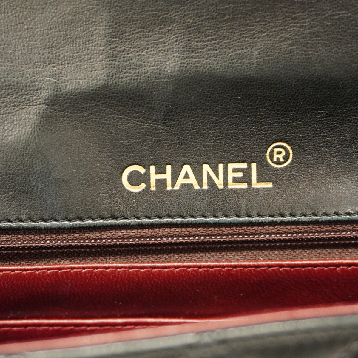 Chanel Shoulder Bag Matelasse Single Chain Lambskin Black