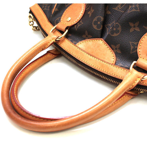 Louis Vuitton Tipoli PM Monogram Handbag Brown