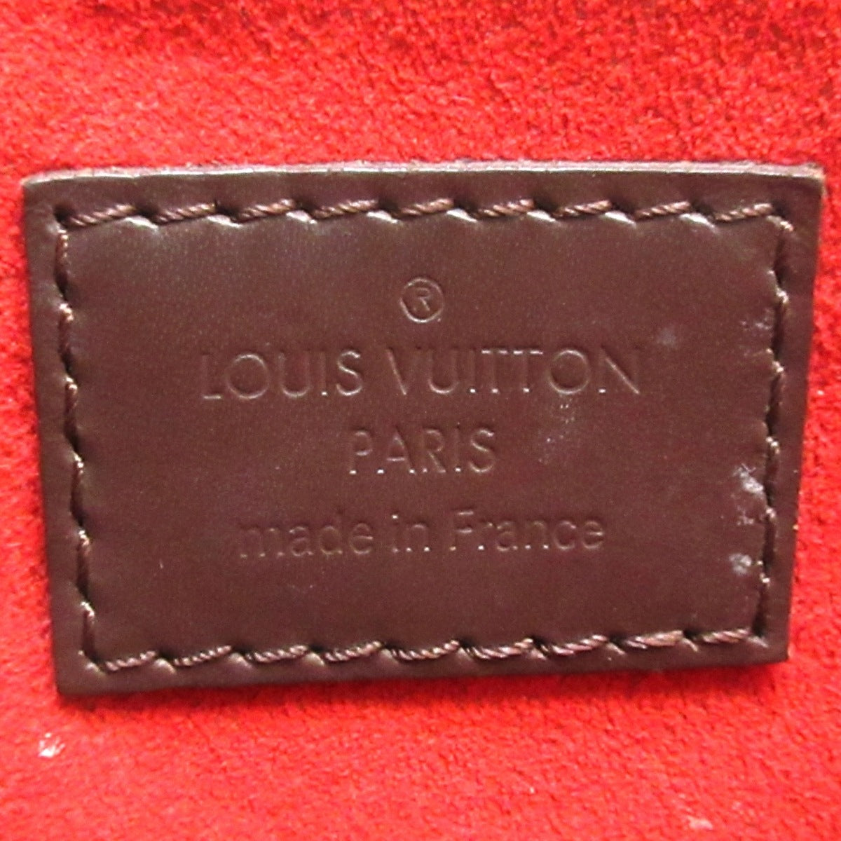 Louis Vuitton Twice Shoulder Bag Ebene Damier Canvas