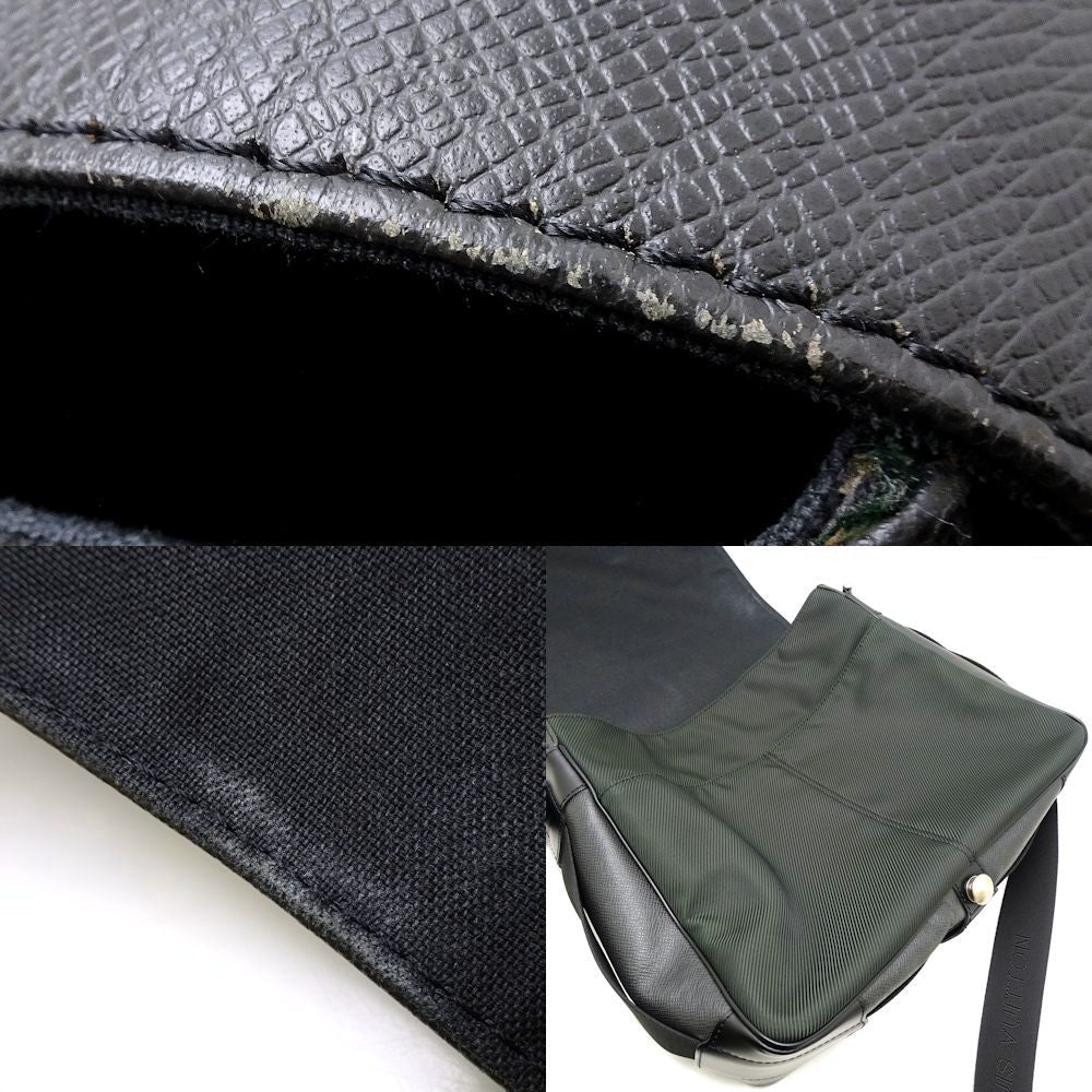Louis Vuitton Taiga Crossbody Shoulder Bag Ardoise