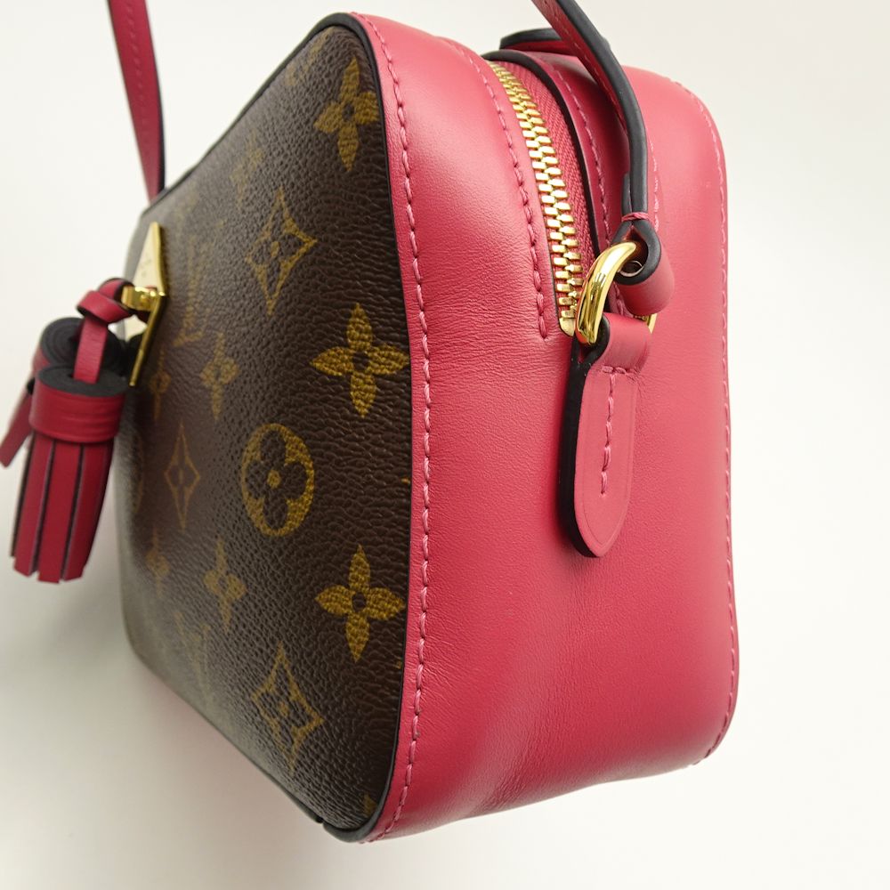 Louis Vuitton Monogram Santonge Freesia Diagonal Shoulder Bag