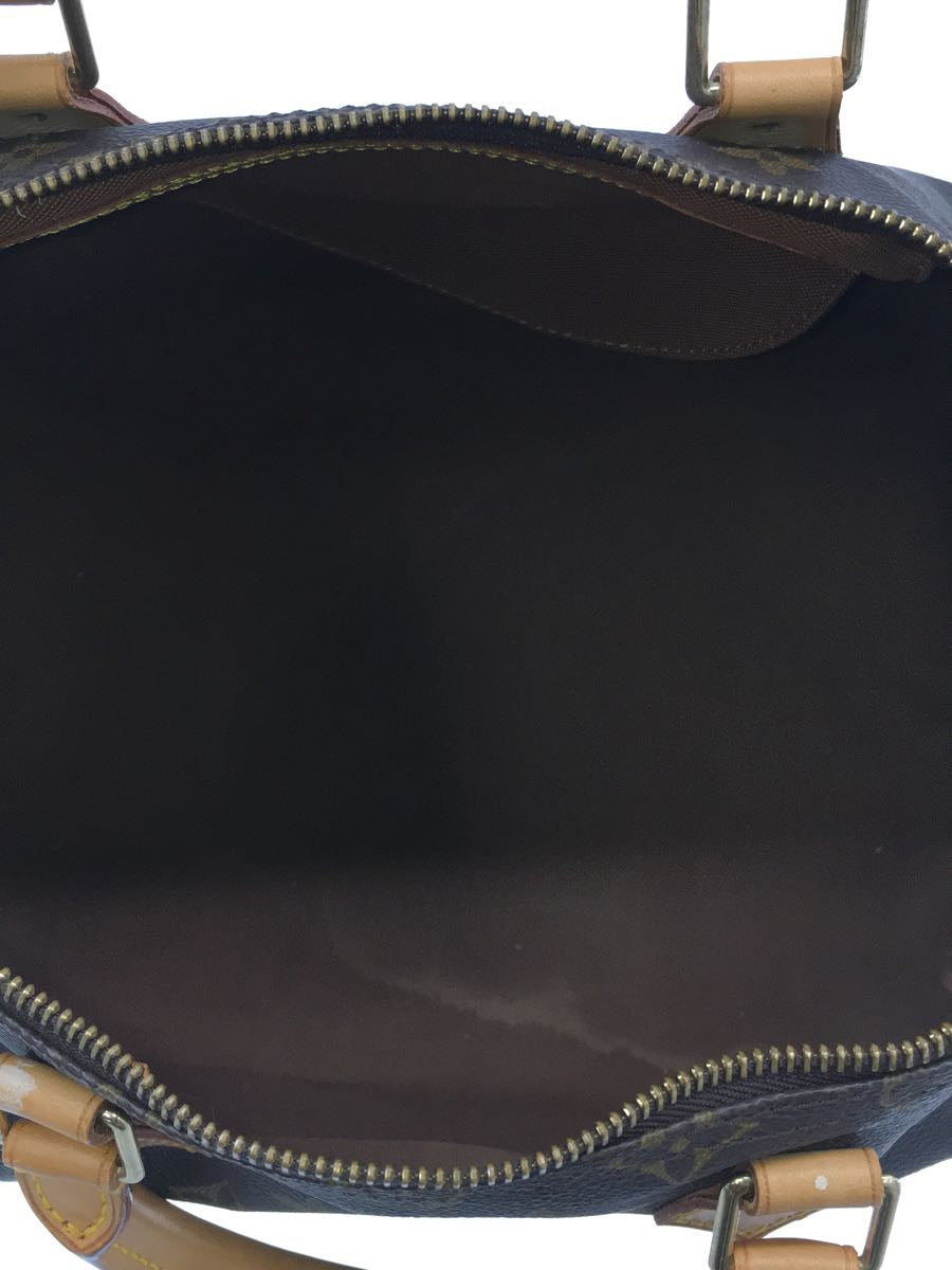 Louis Vuitton Speedy 35 Monogram Hand Bag PVC Brown