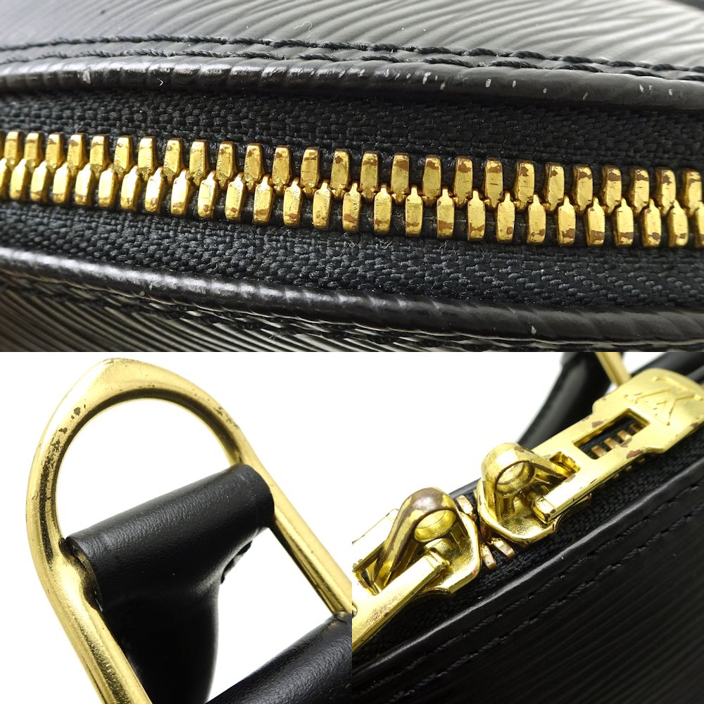 Louis Vuitton Epi Alma Handbag Noir