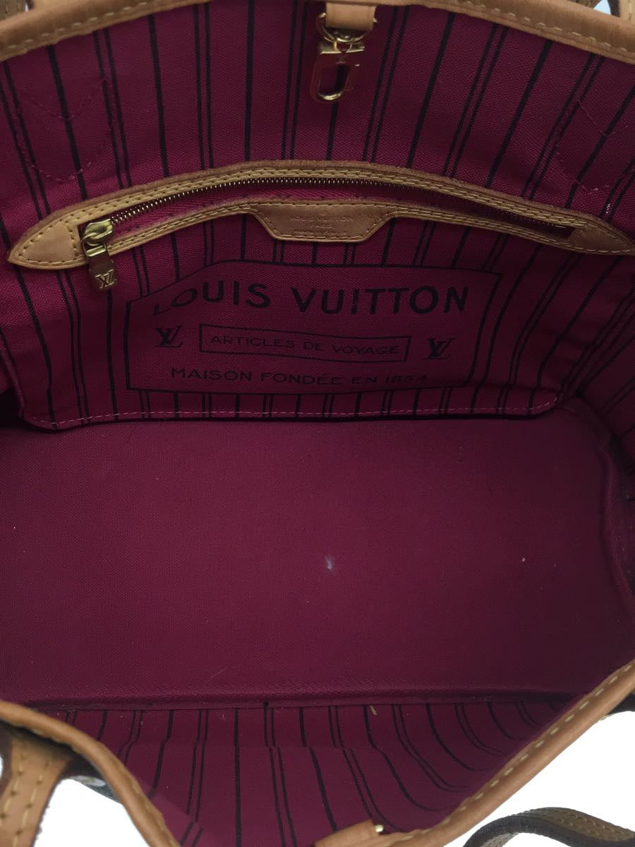 Louis Vuitton Neverfull PM Monogram Handbag PVC Brown