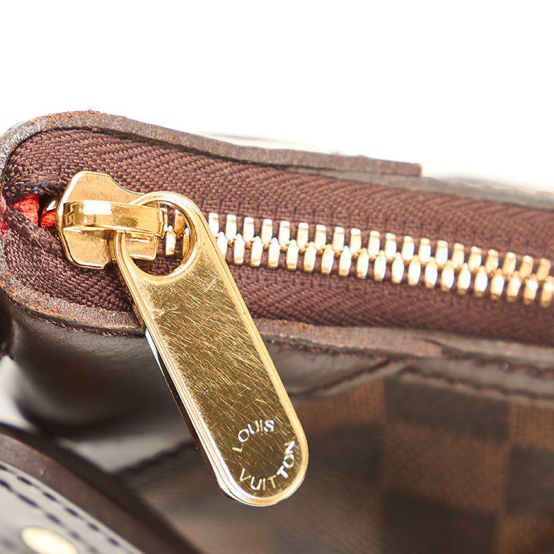 Louis Vuitton Damier Thames PM Shoulder Bag Leather Brown PVC