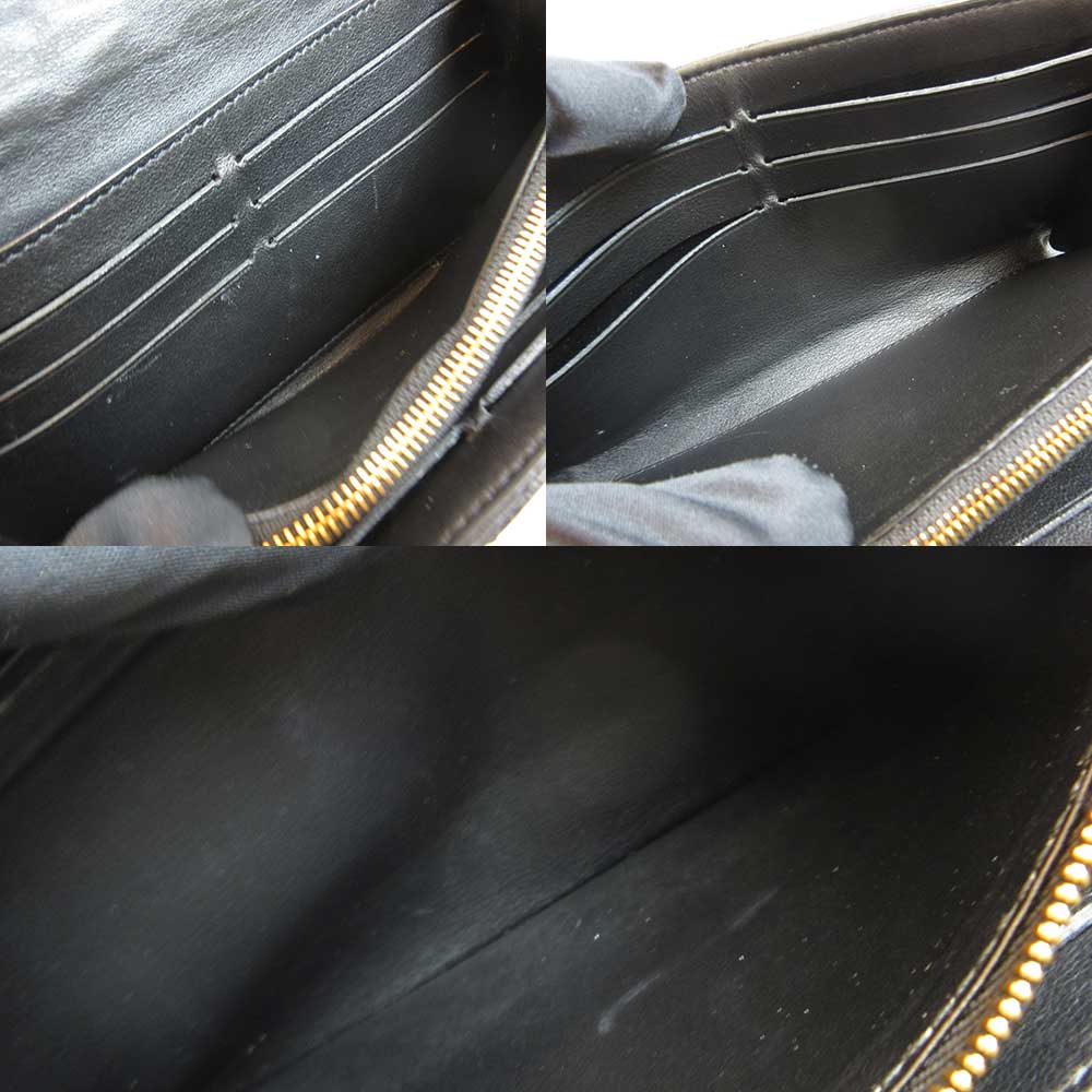 Louis Vuitton Wave Long Wallet Noir Black