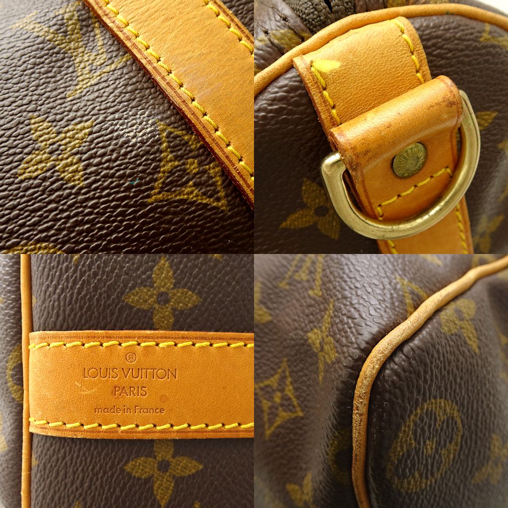 Louis Vuitton Monogram Keepall Bandouliere 45  2Way Bag Brown