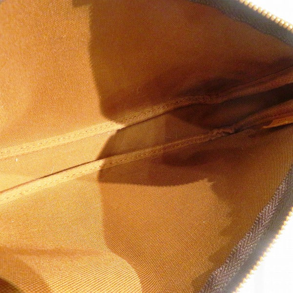Louis Vuitton Monogram Pochette Accessoire Shoulder Bag Brown