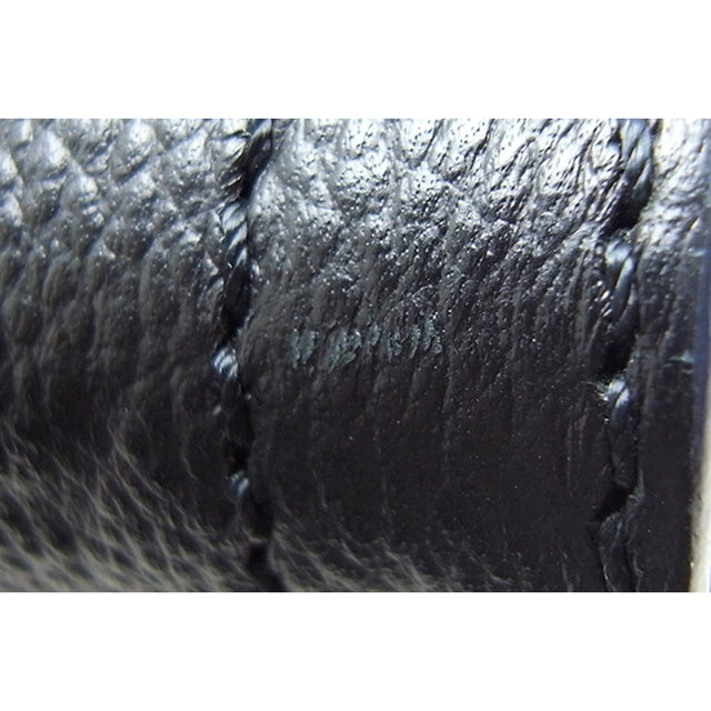 Louis Vuitton Three PM Hand Bag Monogram Implant Noir Black